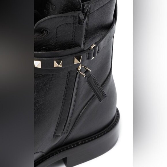 VALENTINO Rockstud Combat Boot - Picture 6 of 6
